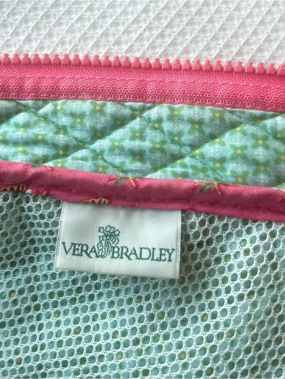 Garment Bag Vera Bradley Pink Pansy - Picture 4 of 15